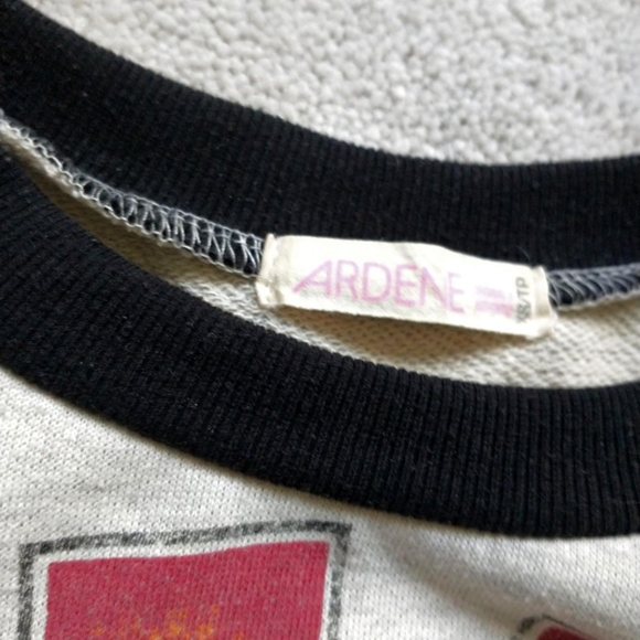 Tiger "WILD LIFE YOUNG HEART" Spiked Shoulder Long-sleeved Sweater - Picture 3 of 3
